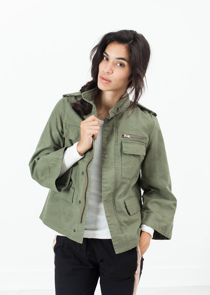Big Army Jacket in Olive - Demo