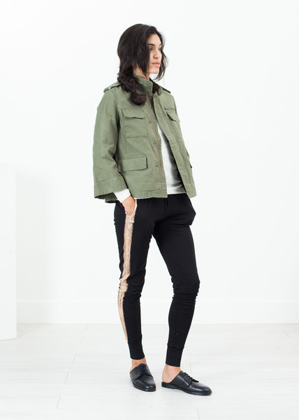 Big Army Jacket in Olive - Demo