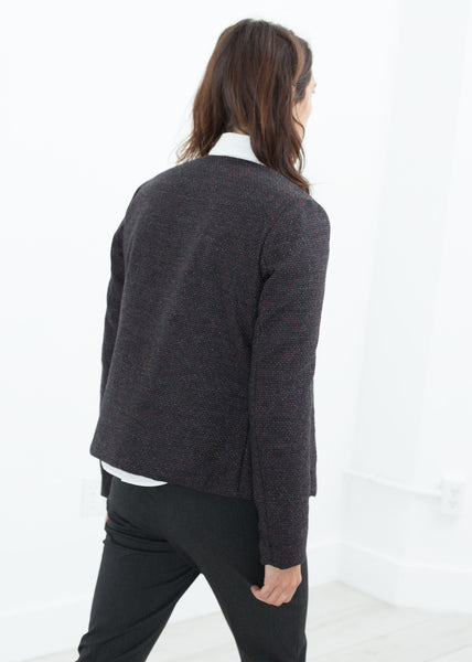 Camelia Reversible Jacket in Black/Red - Demo