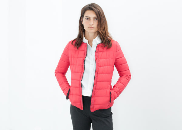 Camelia Reversible Jacket in Black/Red - Demo