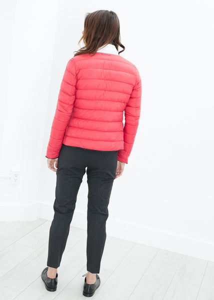Camelia Reversible Jacket in Black/Red - Demo