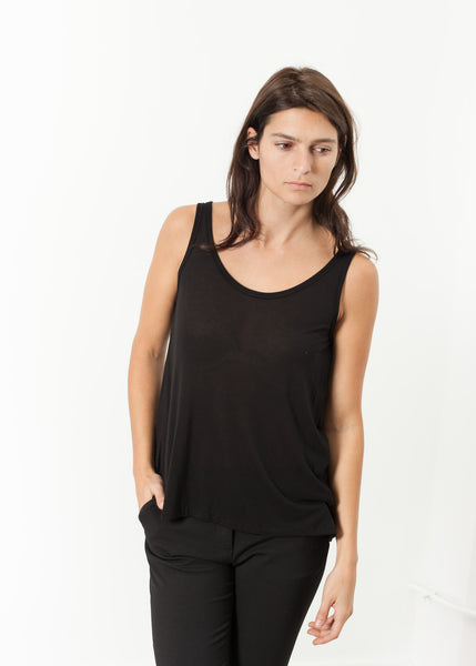 Brandy Tank in Black - Demo