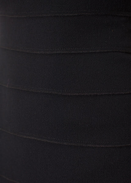 Asymmetric Dress in Black - Demo