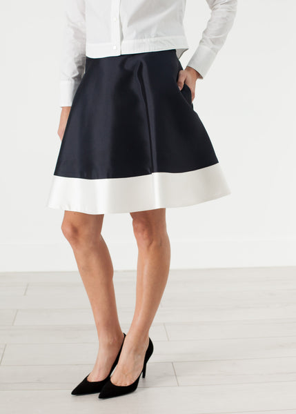Circle Skirt in Navy - Demo