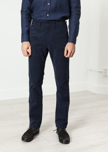Alex Twill Pant in Navy - Demo