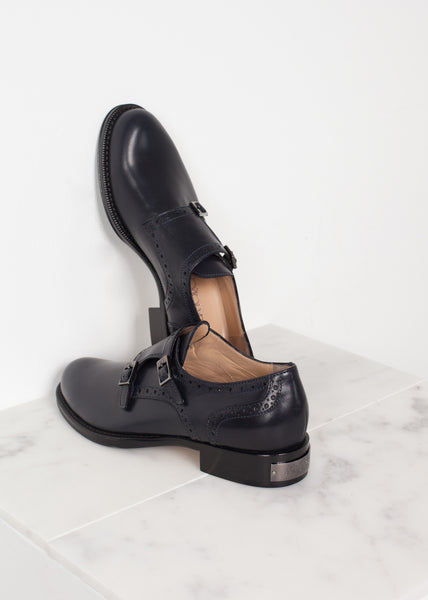 Buckle Shoe in Navy - Demo