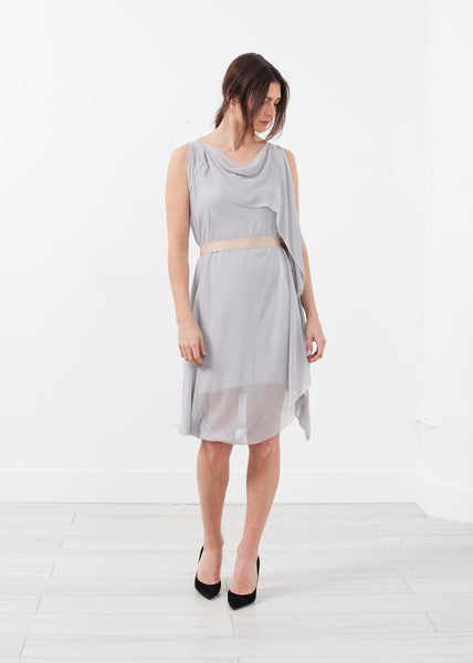 Chiffon Draped Dress - Demo