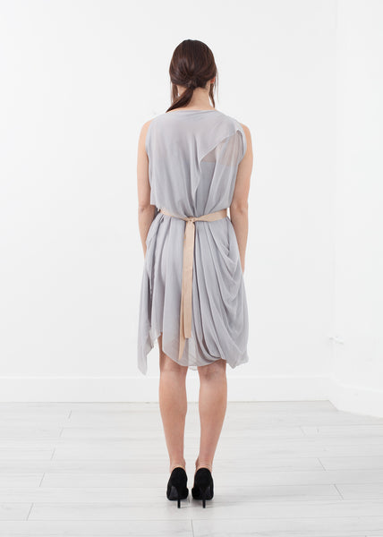 Chiffon Draped Dress - Demo