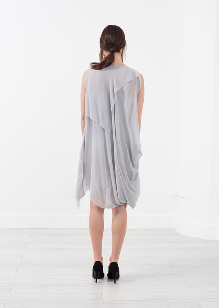 Chiffon Draped Dress - Demo