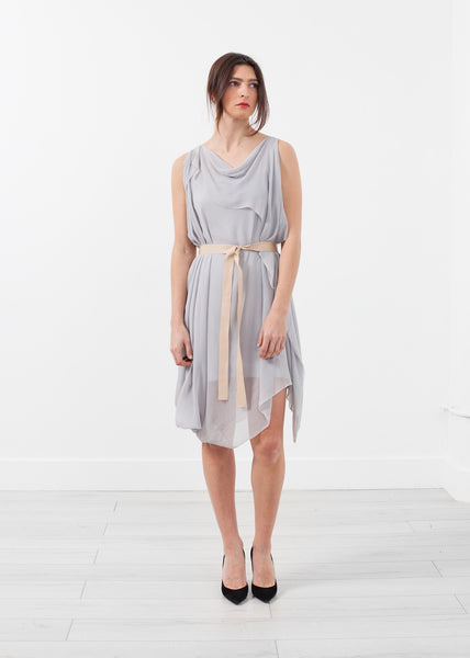 Chiffon Draped Dress - Demo