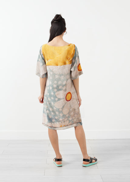 3/4 Sleeve Kimono Dress - Demo