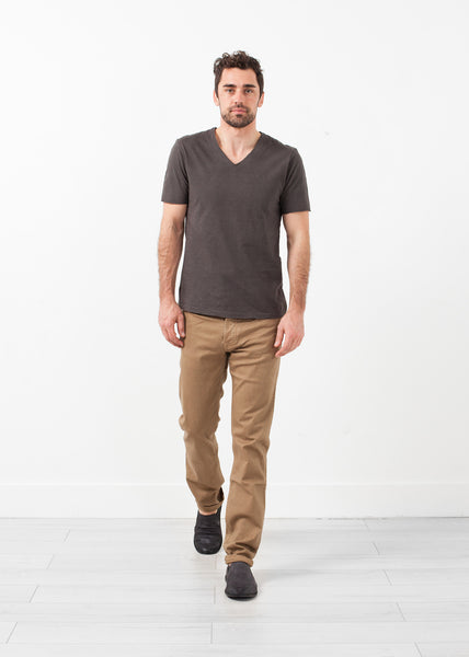 Alex Twill Pant in Sand - Demo