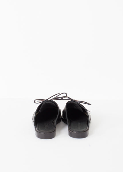 Backless Oxford in Black - Demo