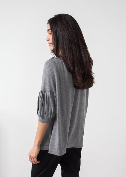 Cashmere Puff Sleeve Knit - Demo