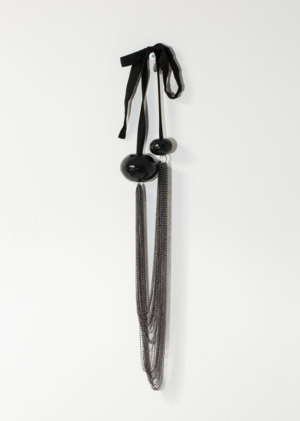Cascade Necklace in Black - Demo