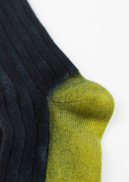 Cashmere Knit Sock in Blue - Demo